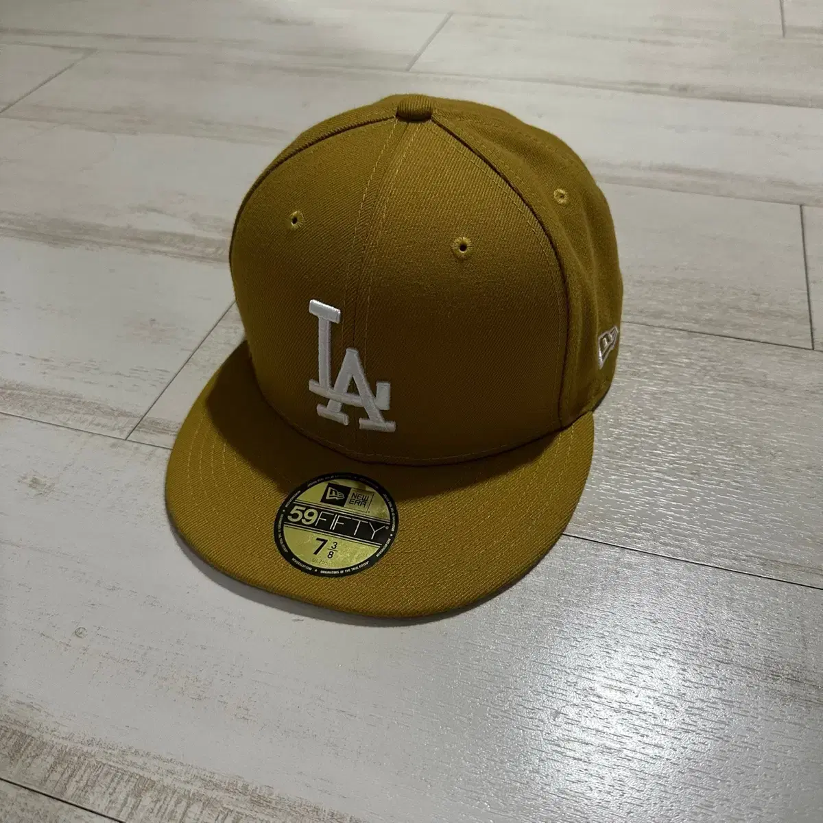 [뉴에라] 59fifty LA다저스 머스타드 7 3/8 (58.7cm)